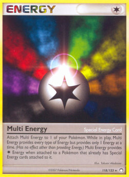 Multi-Energie MT-118 Rare Poor Deutsch Reverse Holo