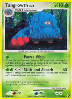 Tangoloss Lv.38 GE-10 Holo Rare Light Played Deutsch