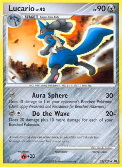 Lucario Lv.42 PL-53 Uncommon PL Deutsch