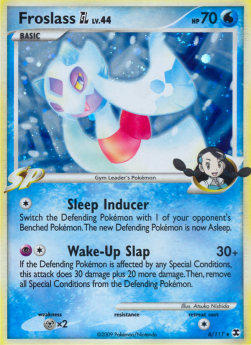 Frosdedje RR-6 Holo Rare Light Played Deutsch