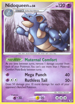 Nidoqueen Lv.54 RR-30 Rare Good Deutsch