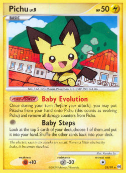 Pichu Lv.9 AR-25 Rare PL Deutsch