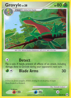 Reptain Lv.28 AR-38 Uncommon Light Played Deutsch