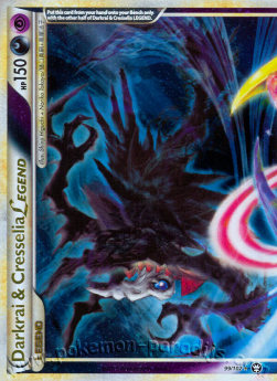 Darkrai & Cresselia LEGENDE TM-99 Ultra Rare Played Deutsch