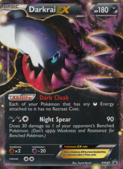 Darkrai EX BW-46 Promo Poor Englisch