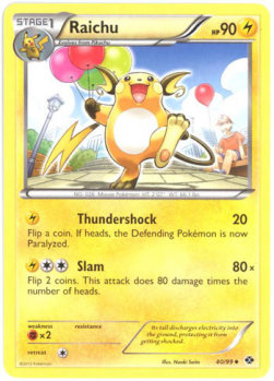 Raichu NXD-40 Uncommon Excellent Deutsch