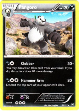 Pandagro FFI-68 Rare Light Played Deutsch Reverse Holo