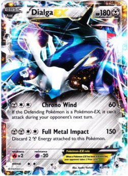 Dialga EX PHF-62 Ultra Rare Good Englisch