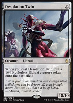 Desolation Twin BFZ-6 Rare Good Englisch