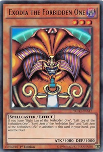 Exodia the Forbidden One YGLD-ENA17 Ultra Rare Excellent Englisch 1. Auflage