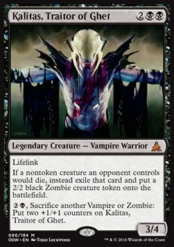 Kalitas, Traitor of Ghet OGW-86 Mythic Excellent Englisch