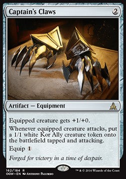Captain's Claws OGW-162 Rare Excellent Englisch Foil