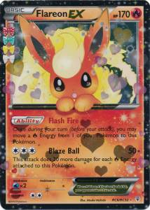 Flareon EX GEN-RC6 Ultra Rare Good Französisch