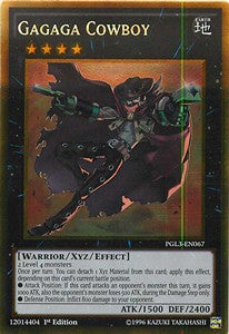 Gagaga-Cowboy PGL3-067 Gold Rare Excellent Deutsch 1. Auflage