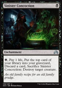 Sinister Concoction SOI-135 Uncommon Excellent Englisch