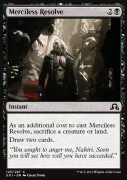Merciless Resolve SOI-123 Common Excellent Englisch