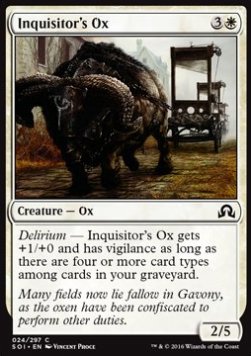 Inquisitor's Ox SOI-24 Common Excellent Englisch