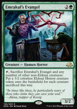 Emrakul's Evangel EMN-156 Rare Near Mint Englisch