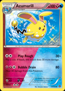 Azumarill STS-77 Uncommon Poor Englisch