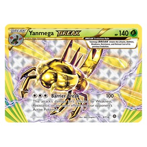 Yanmega BREAK STS-8 Holo Rare Played Deutsch