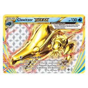 Clawitzer BREAK STS-35 Holo Rare Light Played Englisch