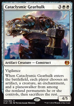Cataclysmic Gearhulk KLD-9 Mythic Excellent Englisch