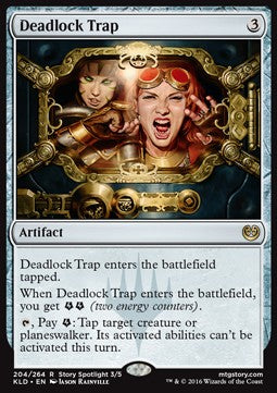 Deadlock Trap KLD-204 Rare Excellent Englisch