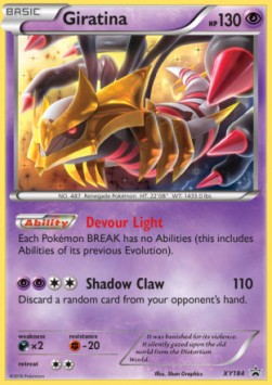 Giratina XYPR-184 Promo Light Played Deutsch