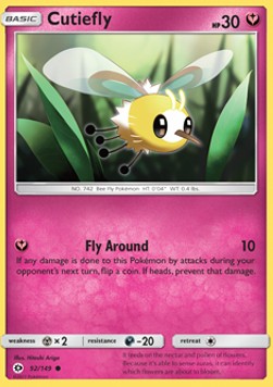 Cutiefly SUM-92 Common Good Englisch Reverse Holo