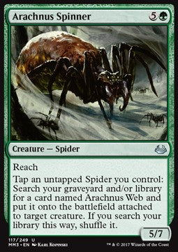 Arachnus Spinner MM3-117 Uncommon Excellent Englisch