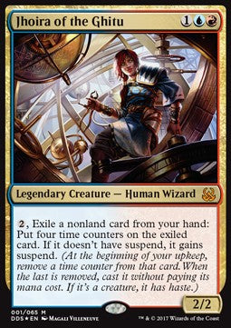 Jhoira of the Ghitu DDS-1 Mythic Excellent Englisch Foil