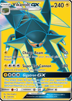 Donarion GX GRI-134 Ultra Rare Light Played Deutsch