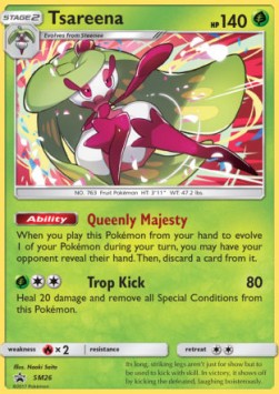Tsareena SM-26 Promo Good Englisch