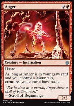 Anger CMA-76 Uncommon Excellent Englisch