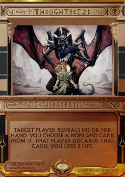 Thoughtseize AKHI-45 Masterpiece Near Mint Englisch Foil