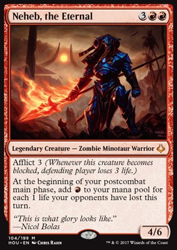 Neheb, the Eternal HOU-104 Mythic Excellent Englisch