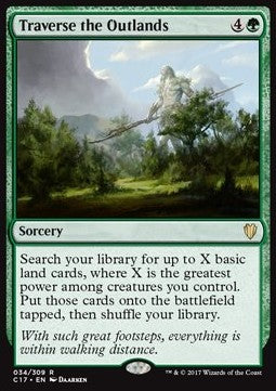 Traverse the Outlands C17-34 Rare Excellent Englisch