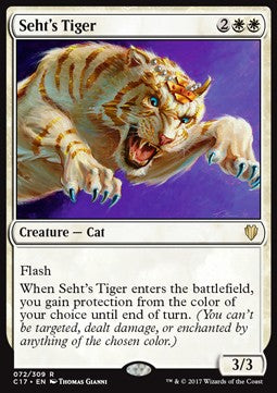 Seht's Tiger C17-72 Rare Excellent Englisch