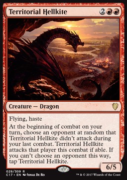 Territorial Hellkite C17-29 Rare Excellent Englisch