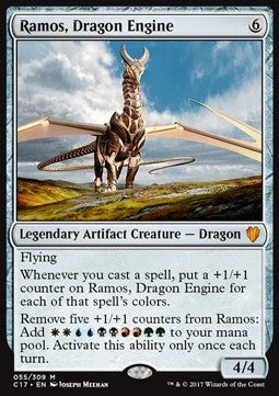 Ramos, Dragon Engine C17-55 Mythic Good Englisch Foil