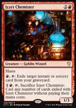 Izzet Chemister C17-26 Rare Excellent Englisch