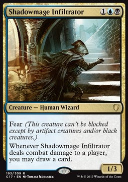 Shadowmage Infiltrator C17-193 Rare Excellent Englisch