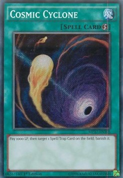 Kosmoszyklon MP17-105 Secret Rare Excellent Deutsch 1. Auflage