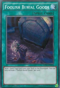 Törichte Begräbnisbeigaben MP17-DE218 Secret Rare Excellent Deutsch