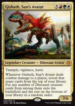 Gishath, Sun's Avatar XLN-222 Mythic Excellent Englisch
