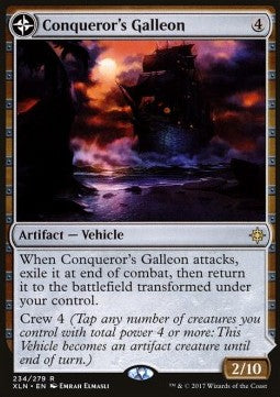 Conqueror's Galleon / Conqueror's Foothold XLN-234 Rare Excellent Englisch