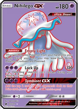 Nihilego GX CIN-103 Ultra Rare Boosterfrisch Englisch