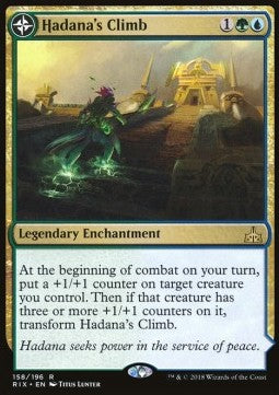 Hadana's Climb // Winged Temple of Orazca RIX-158 Rare Excellent Englisch