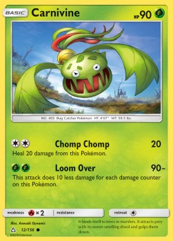 Carnivine UPR-12 Common Near Mint Englisch Reverse Holo