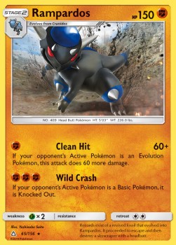 Rameidon UPR-65 Holo Rare Good Deutsch